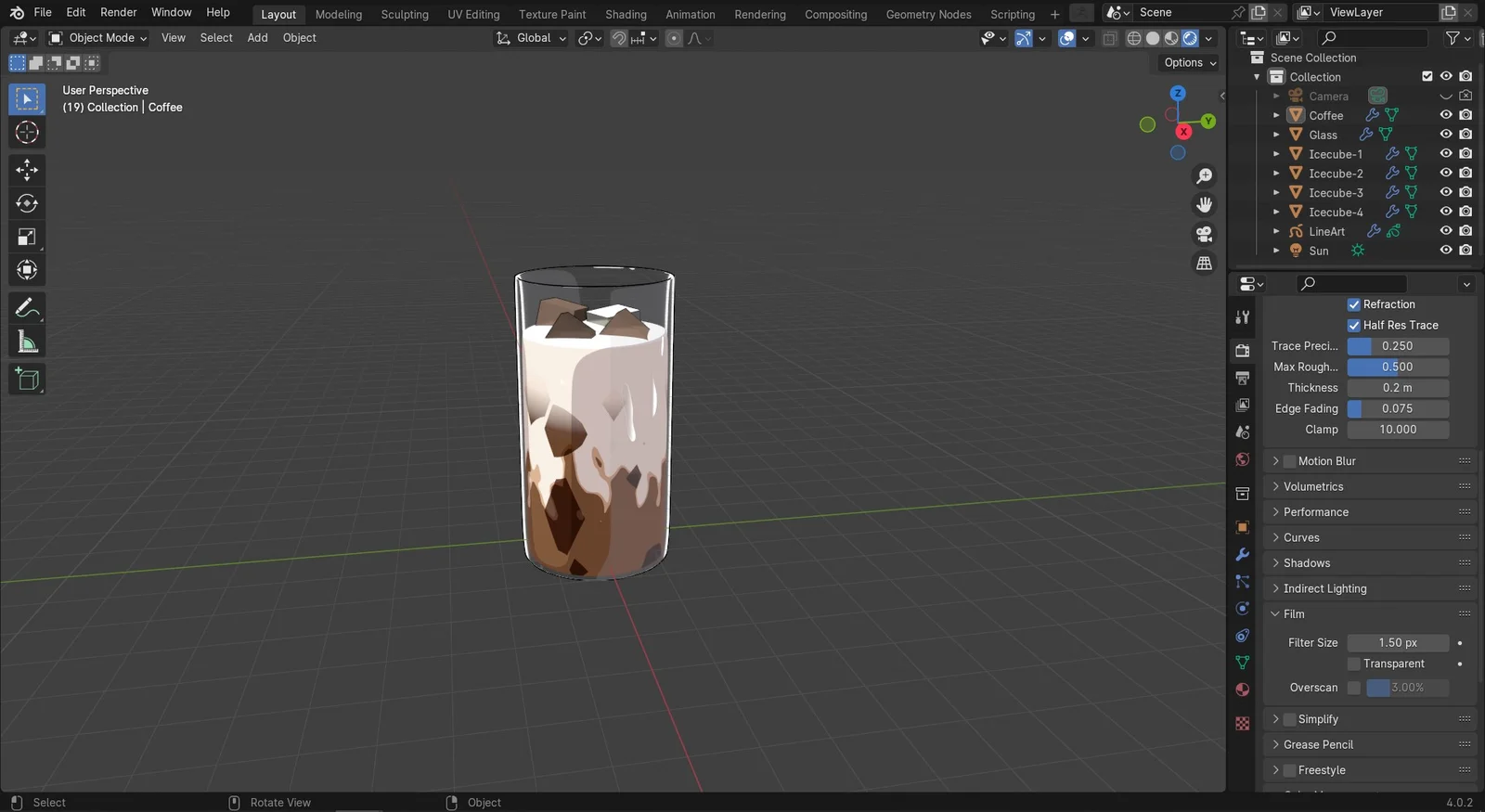 Stylized Iced Coffee screenshot 2