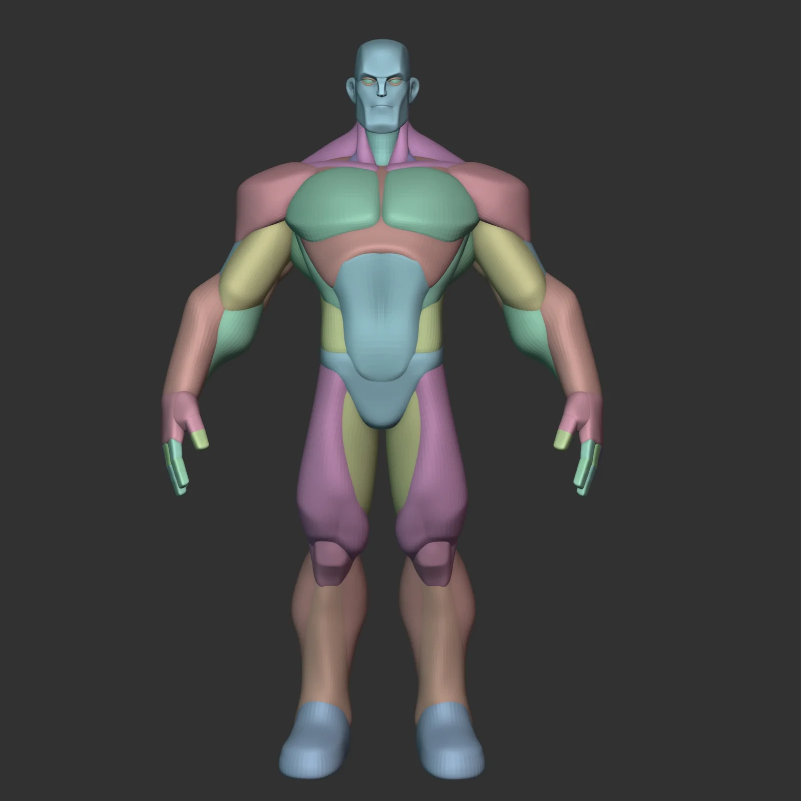 Stylized Infinity Hero Blockout screenshot 2