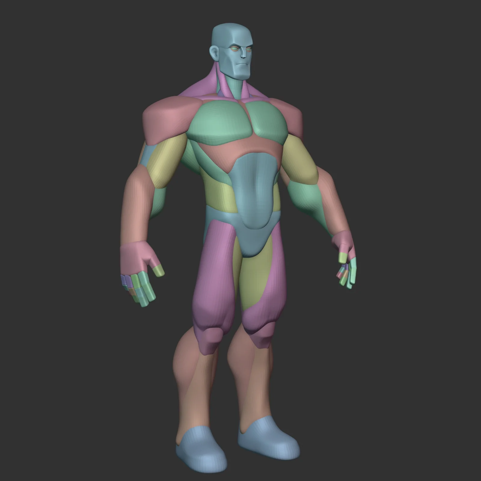 Stylized Infinity Hero Blockout screenshot 3