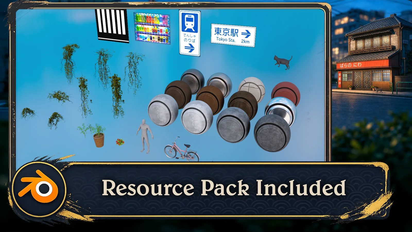 Stylized Japanese Environments screenshot 2