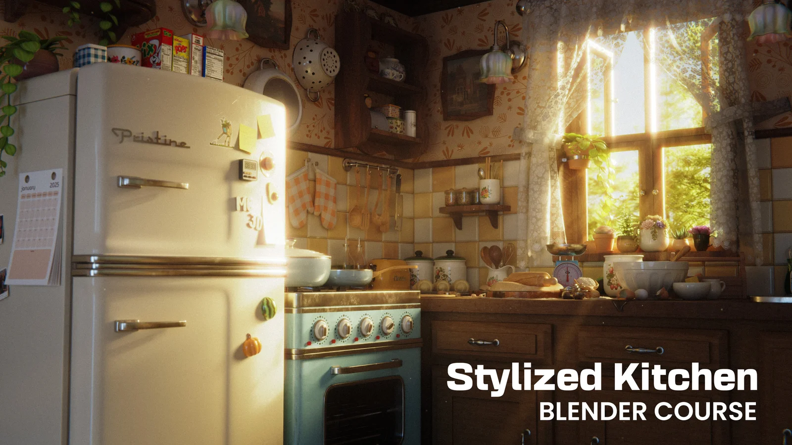 Stylized Kitchen Course screenshot 2