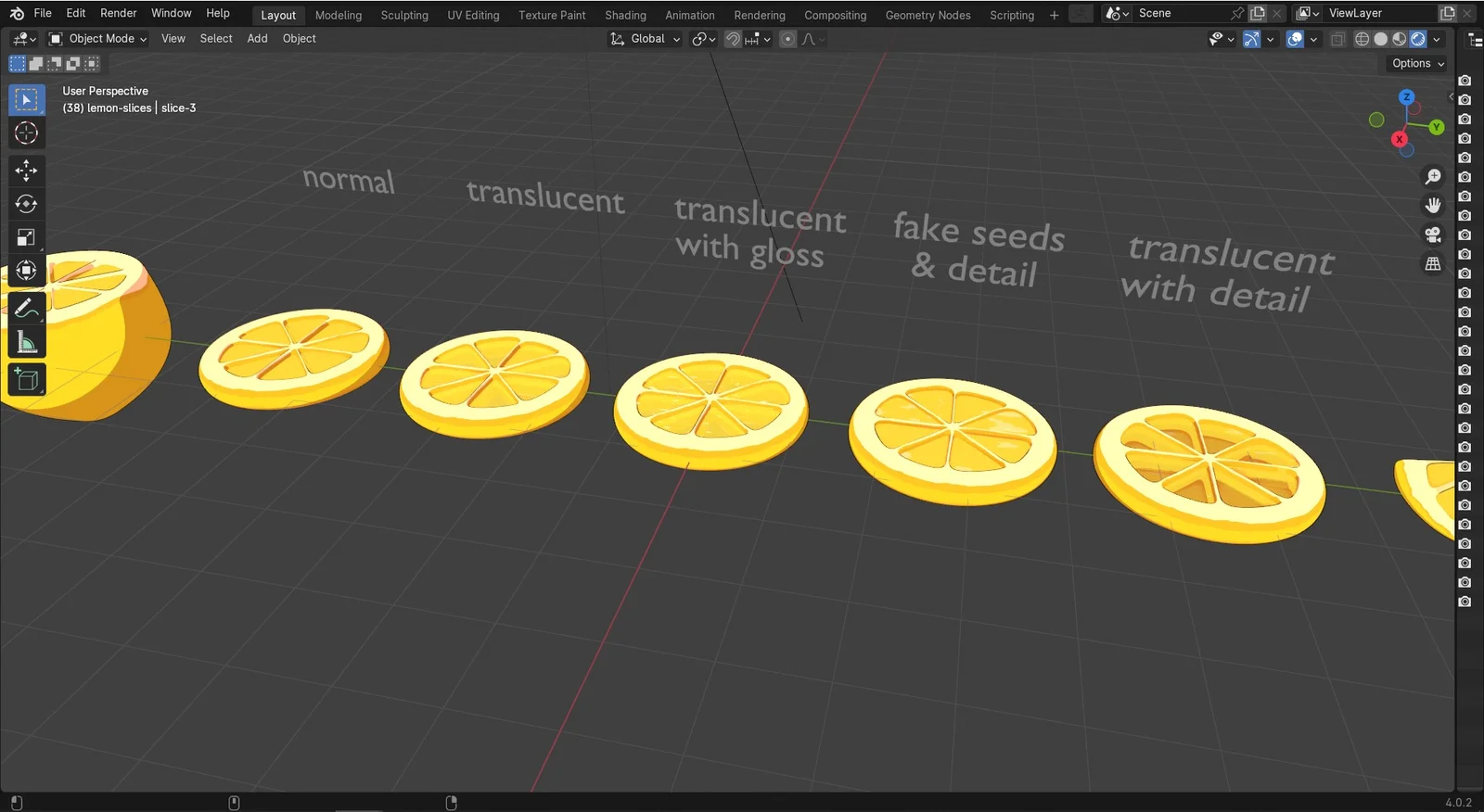 Stylized Lemon Slices screenshot 2