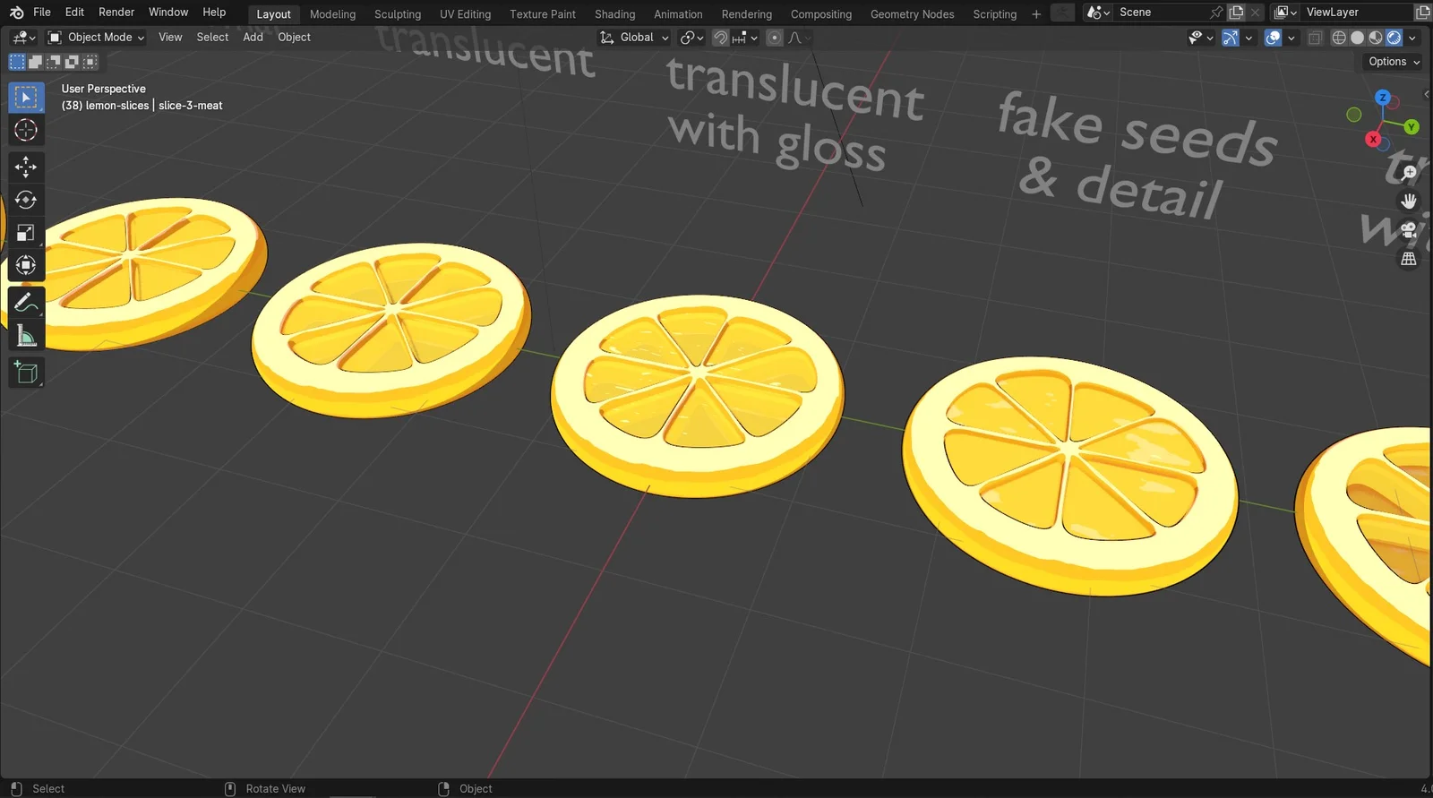 Stylized Lemon Slices screenshot 3