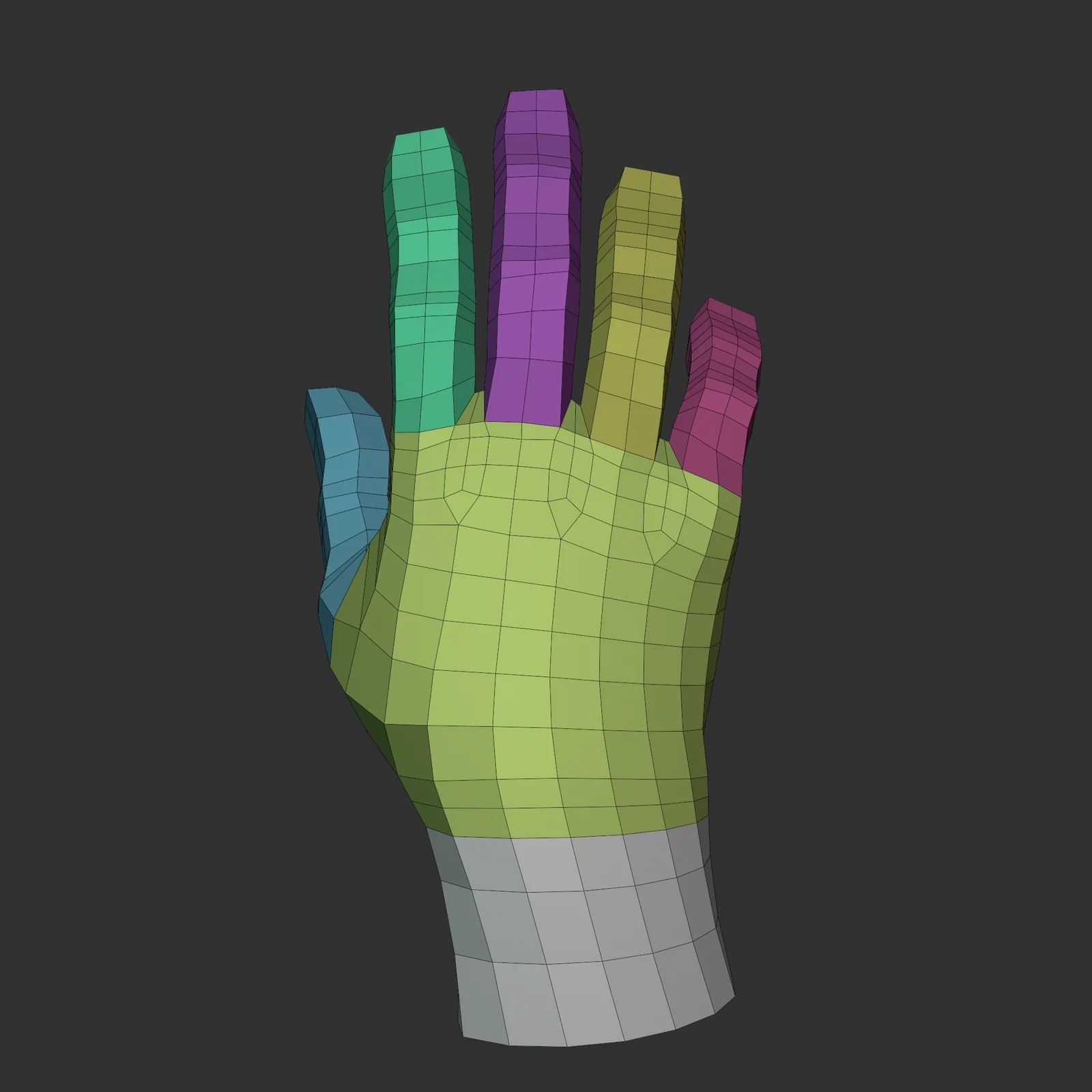 Stylized Lowpoly Basemesh screenshot 8