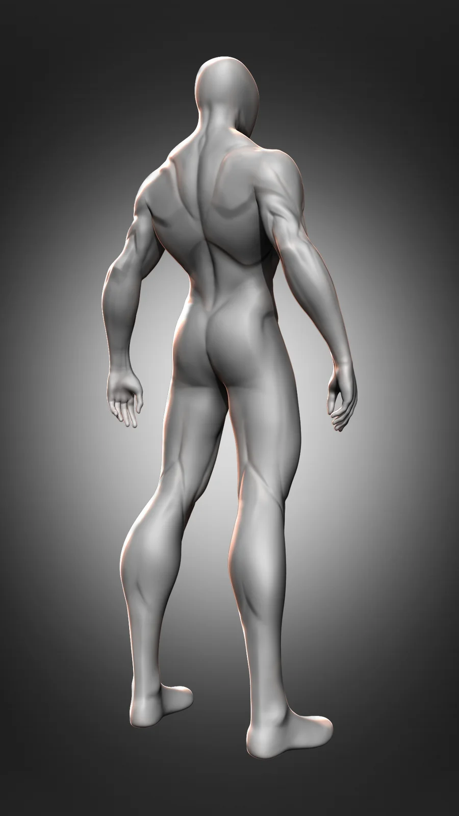 Stylized Male Base Body screenshot 4