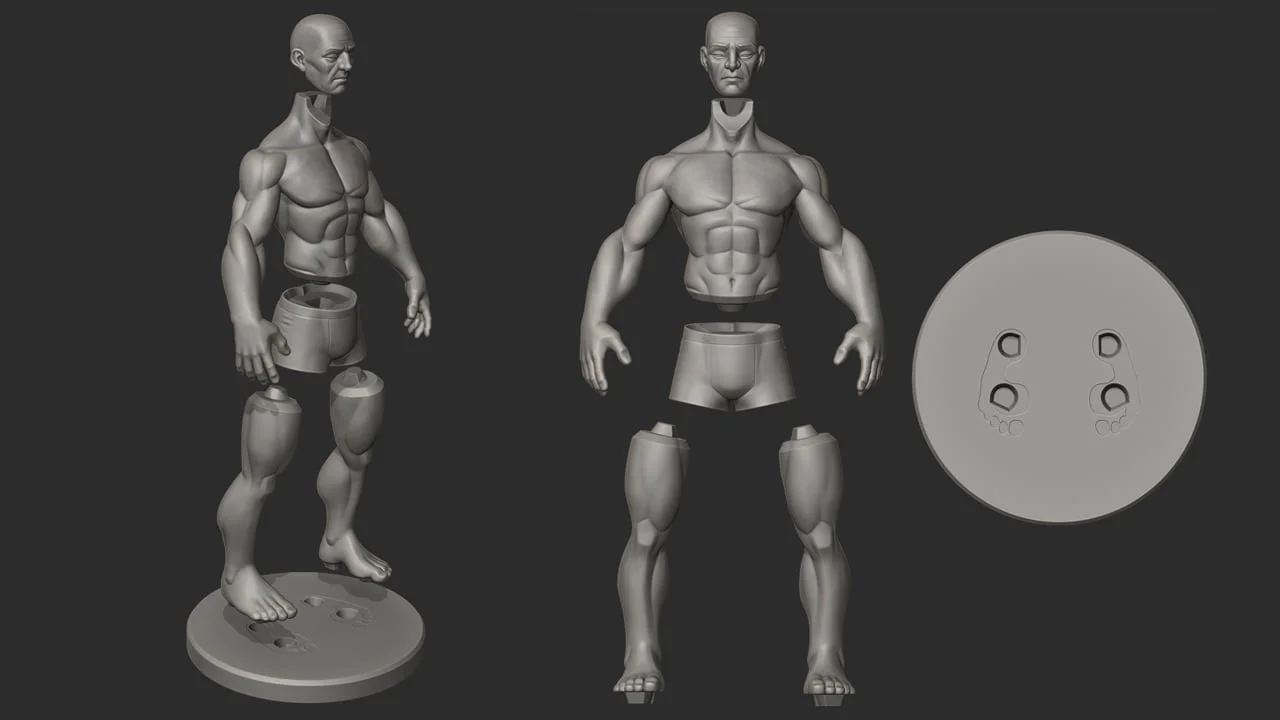 Stylized Male Ecorche screenshot 7