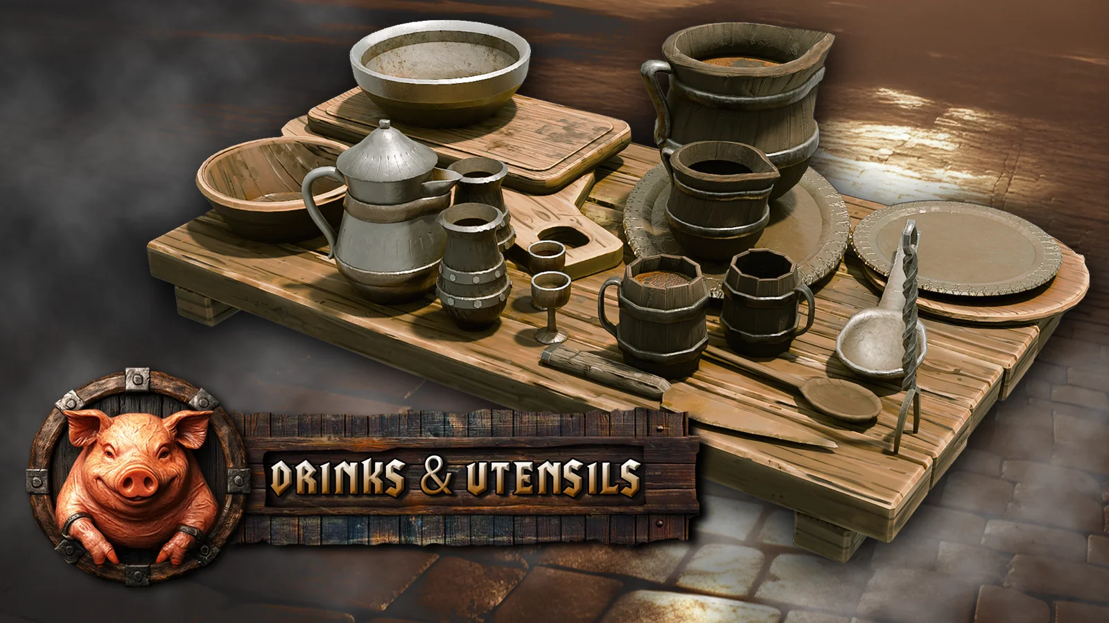 Stylized Medieval Food Pack screenshot 4