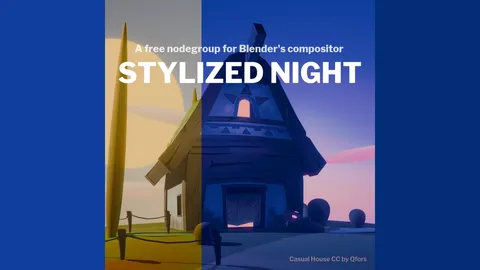 Stylized Night - Blender addons