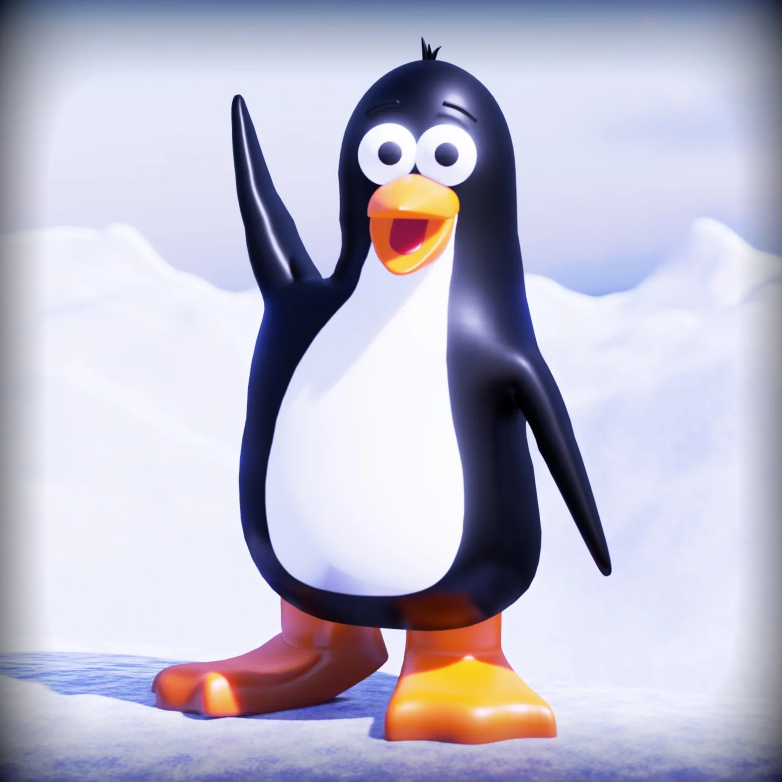 Stylized Penguin Tutorial Files screenshot 2