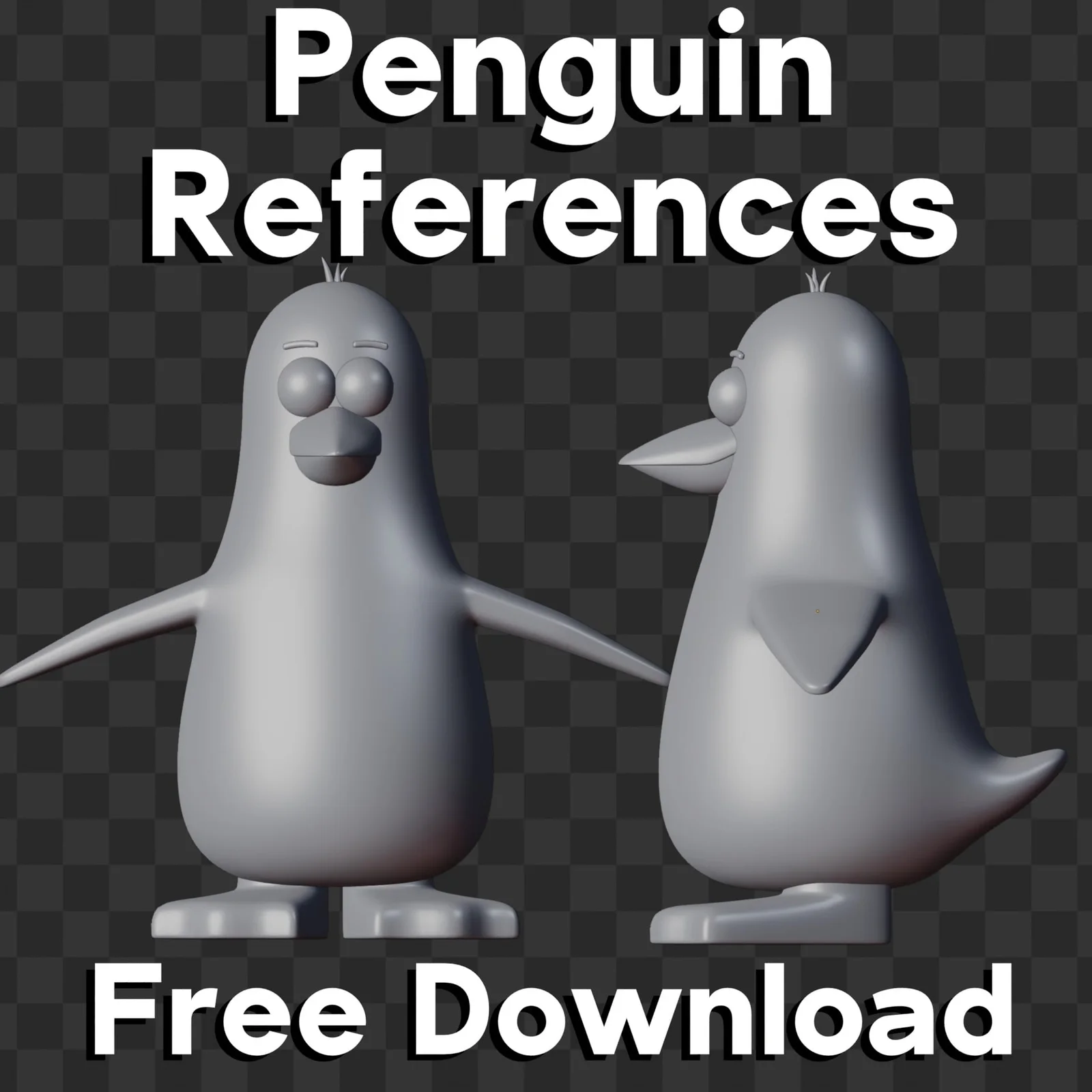Stylized Penguin Reference Images screenshot 2
