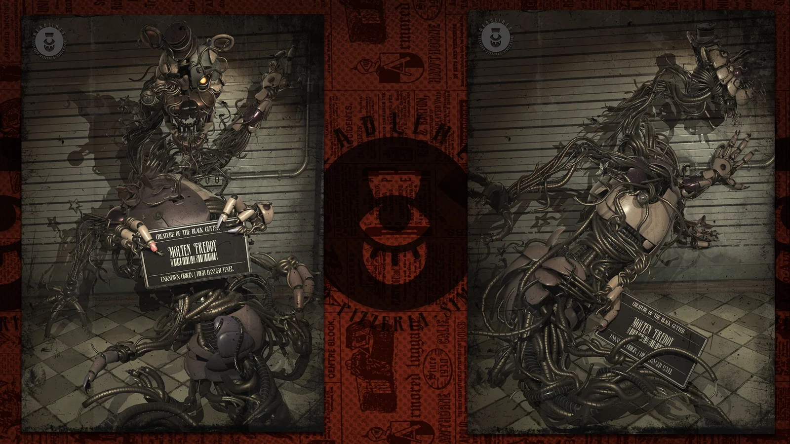 Stylized Molten Freddy screenshot 3