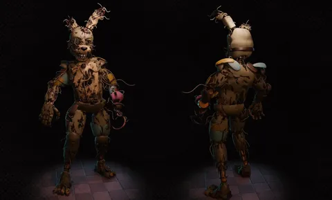 Stylized Scraptrap - Blender 3d models