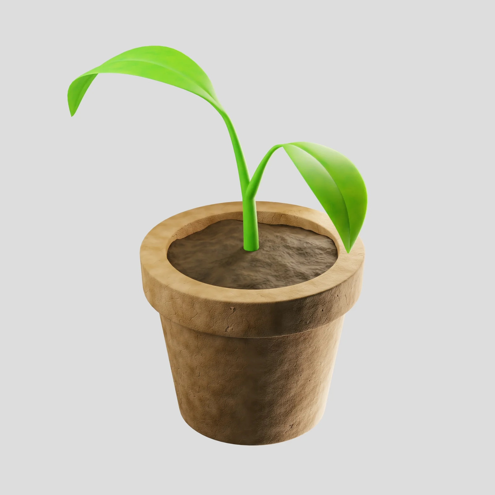 Stylized Potted Plant screenshot 4