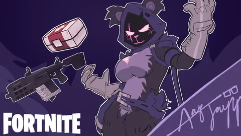 Stylized Raven Team Leader - Blender 3d models