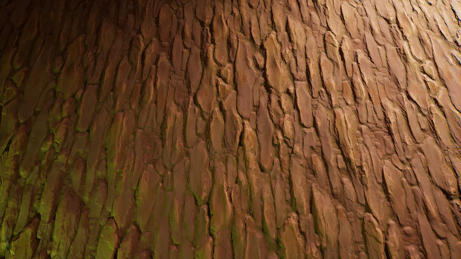 Stylized Red Pine Bark screenshot 2