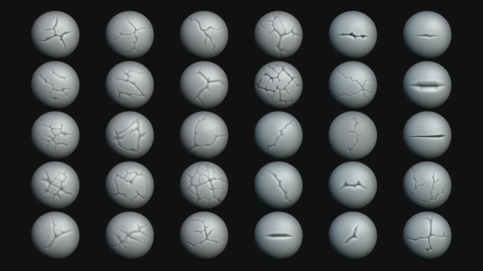 Stylized Rock Brush Set Vol 2 screenshot 3