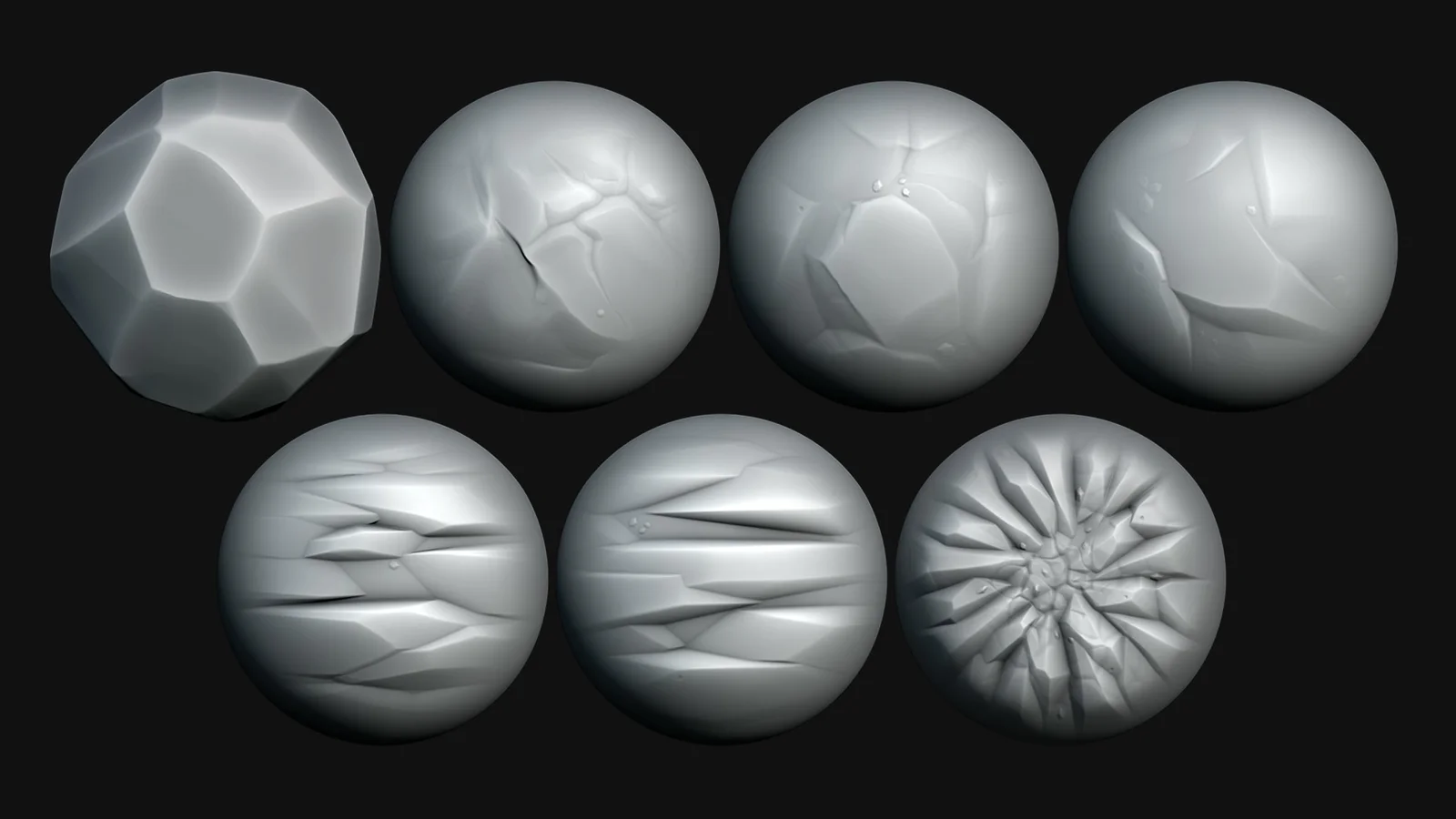 Stylized Rock Brush Set Vol 2 screenshot 6
