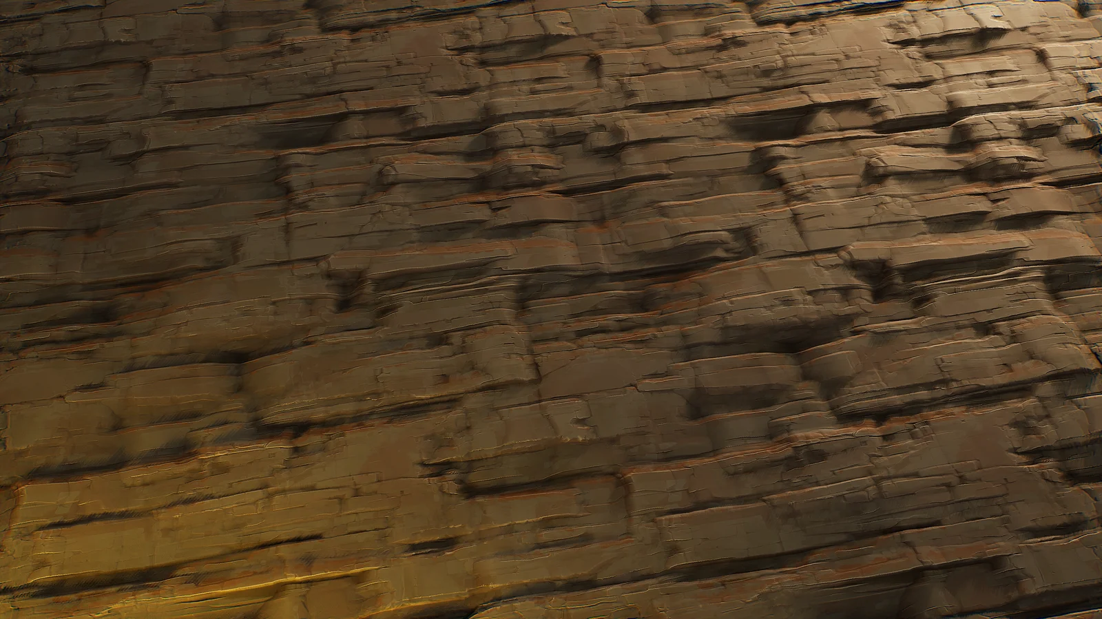 Stylized Rock Formation screenshot 2