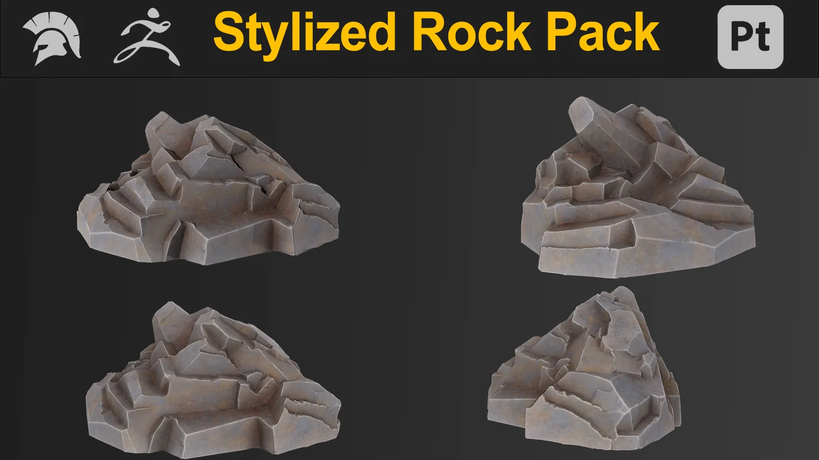 Stylized Rock Pack screenshot 5