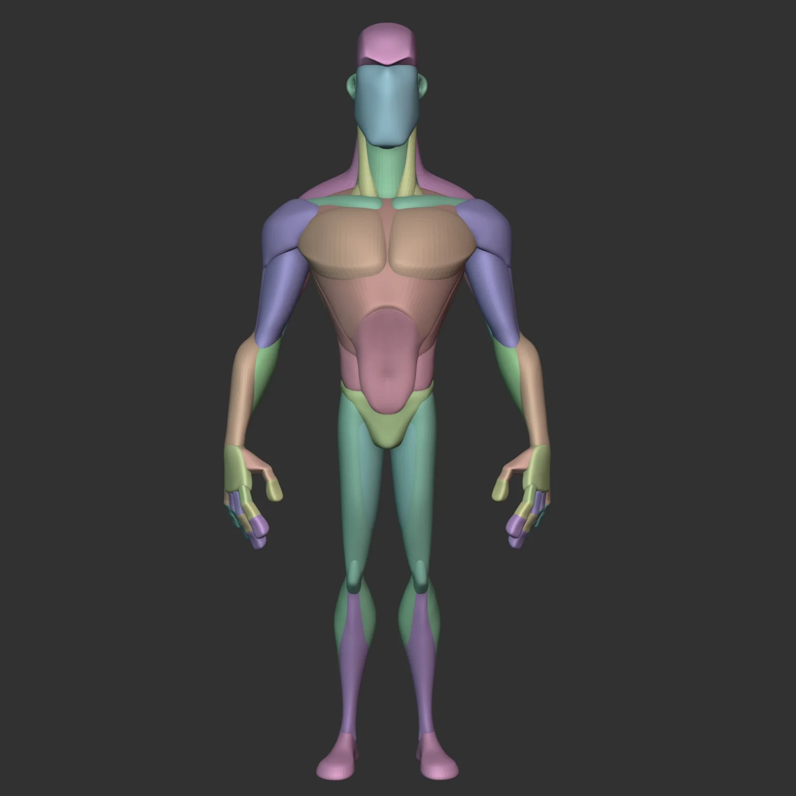 Stylized Samurai Blockout screenshot 2