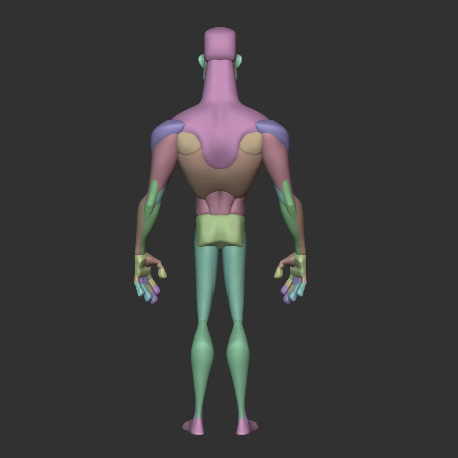 Stylized Samurai Blockout screenshot 5