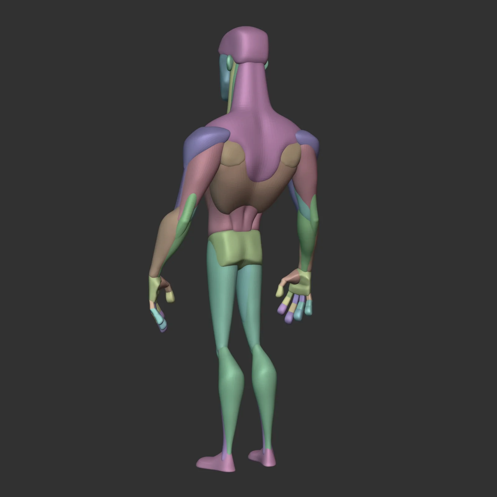 Stylized Samurai Blockout screenshot 6