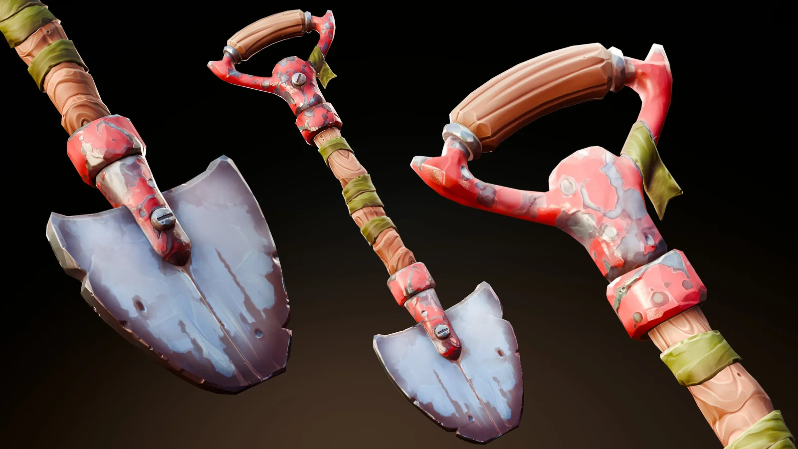 Stylized Shovel Workflow screenshot 2