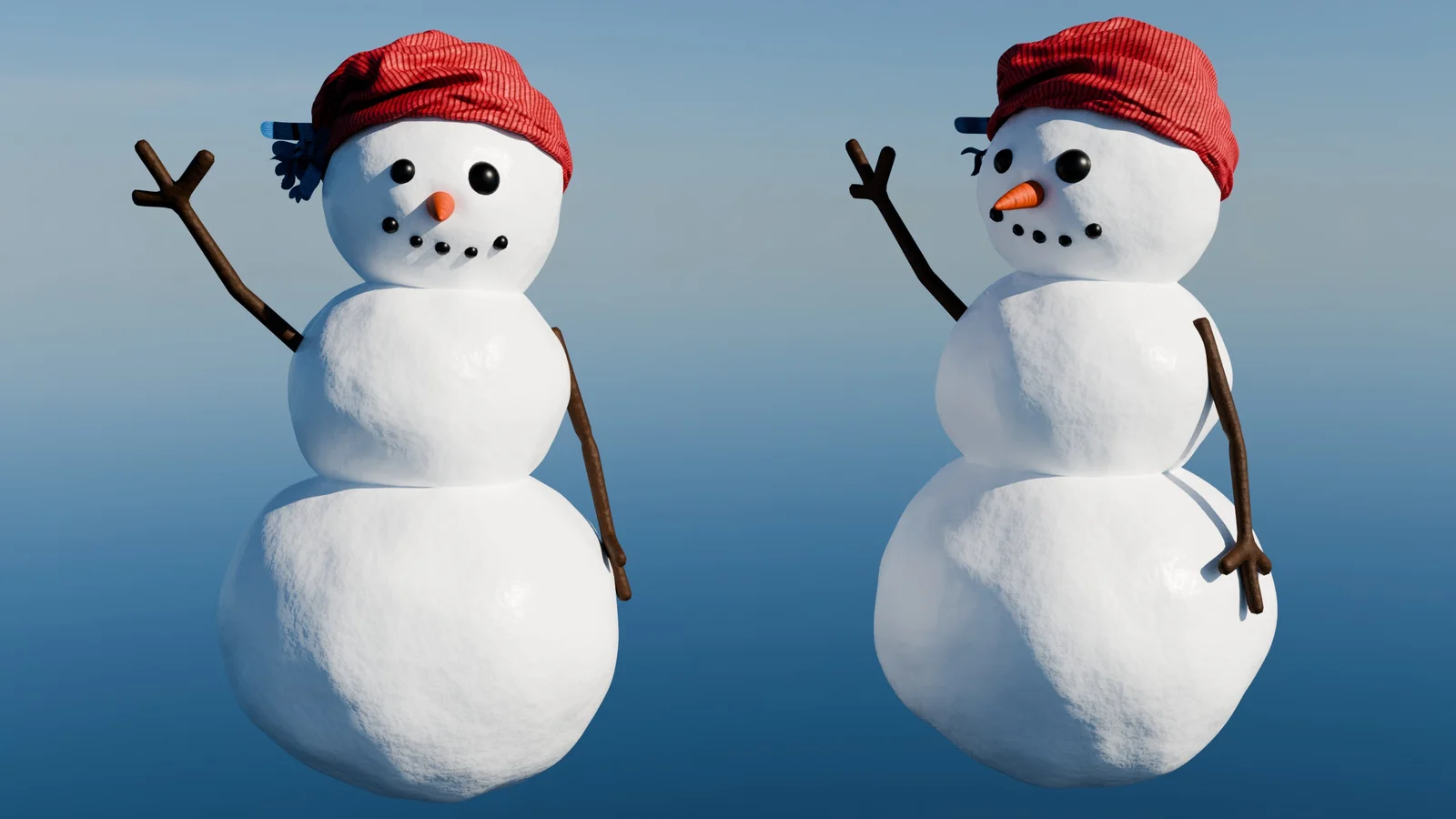 Stylized Snowman screenshot 3