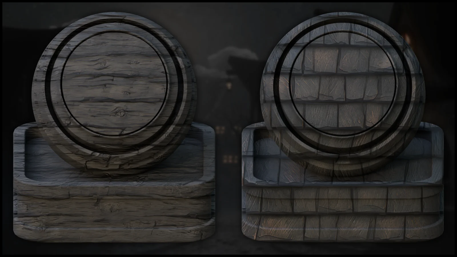 Stylized Spooky Tudor Materials screenshot 5
