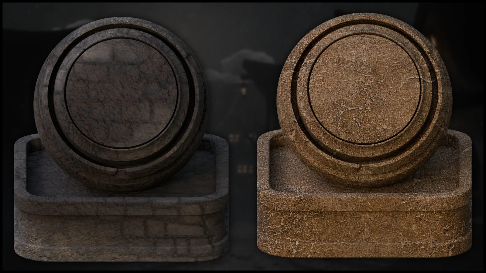 Stylized Spooky Tudor Materials screenshot 7