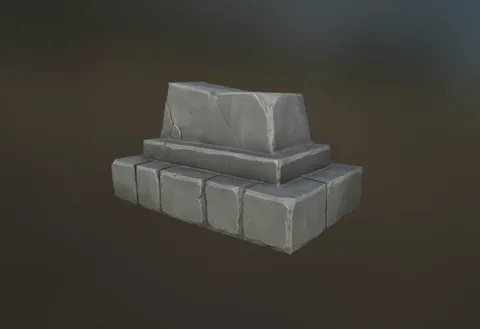 Stylized Stone - Blender 3d models