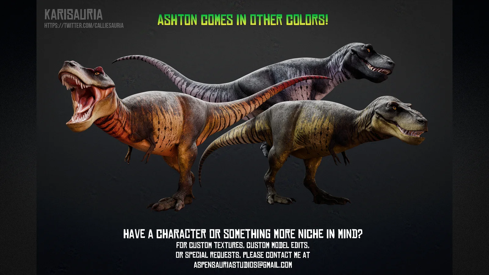 Ashton Rex Stylized T. Rex screenshot 3