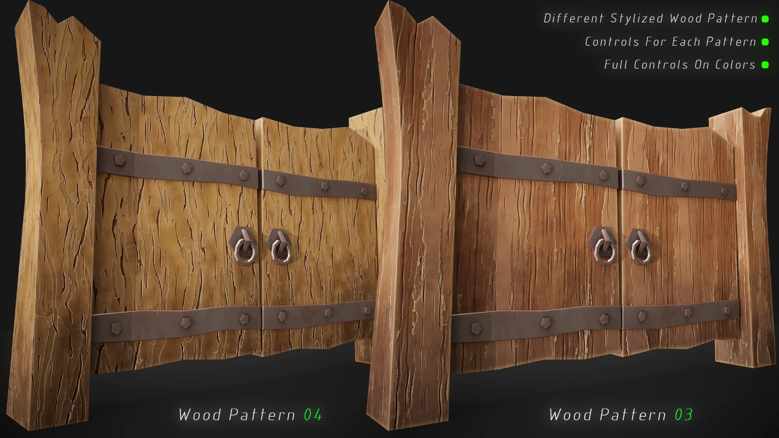 Stylized Wood Material Generator screenshot 2