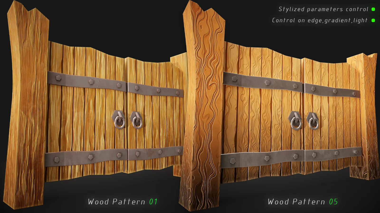 Stylized Wood Material Generator screenshot 4