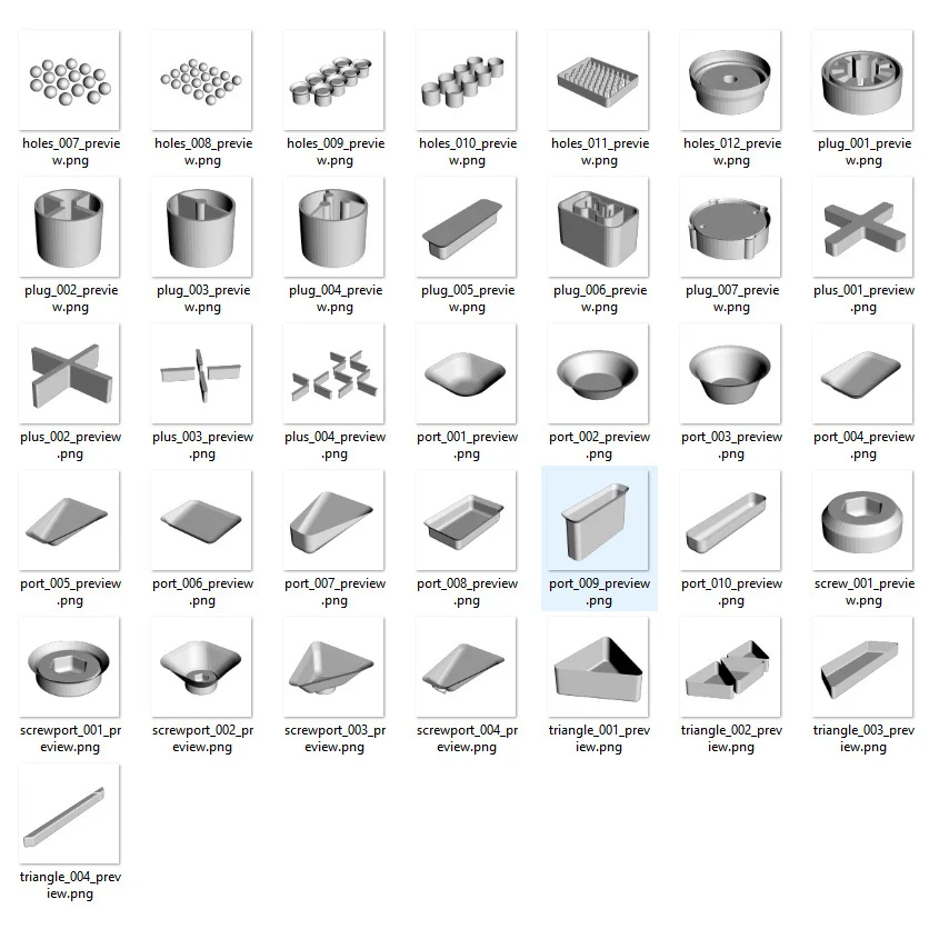 Subtractive Booleans Mesh Kit screenshot 3