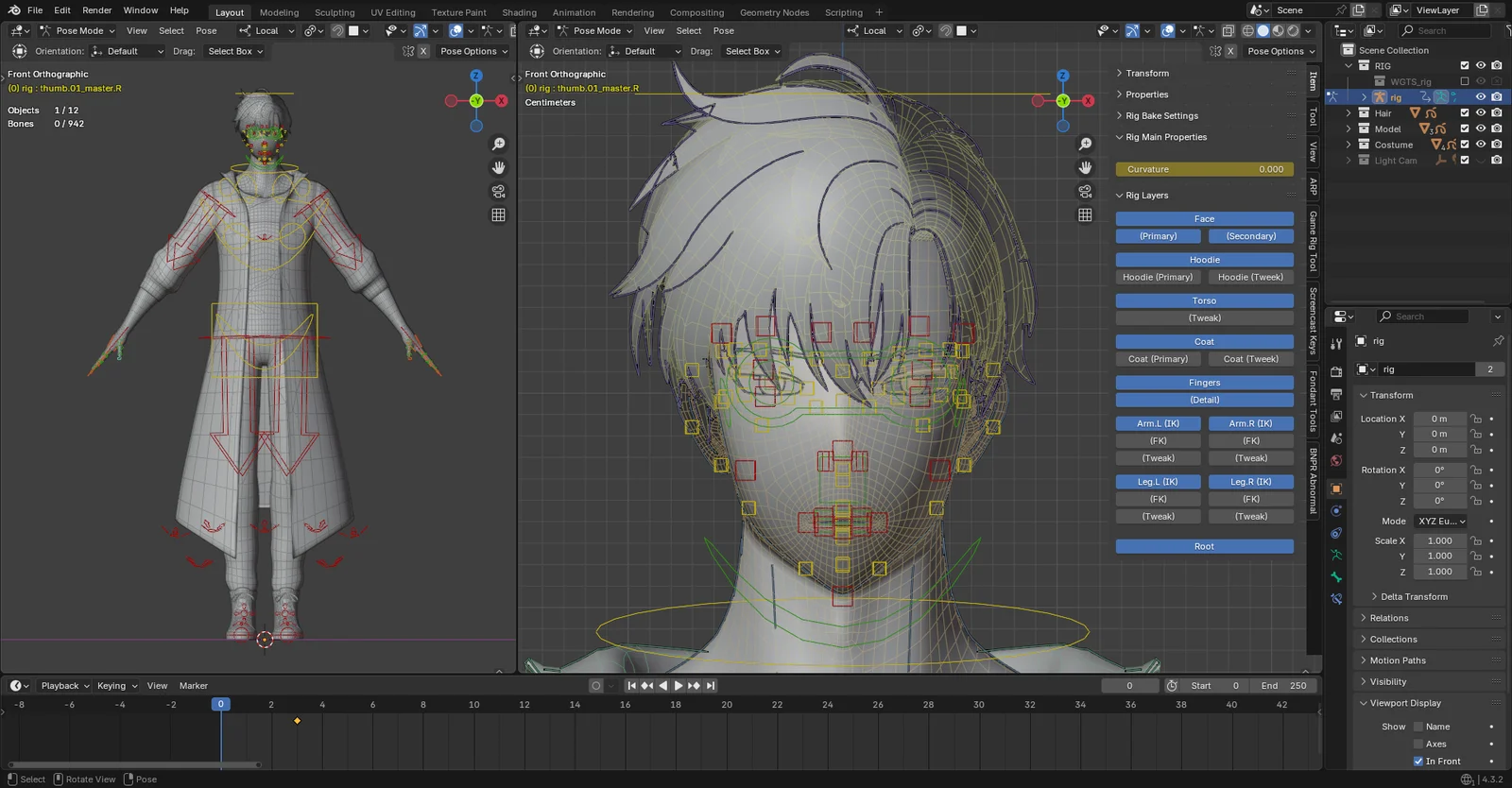 Sung JinWoo Rigged Model screenshot 5
