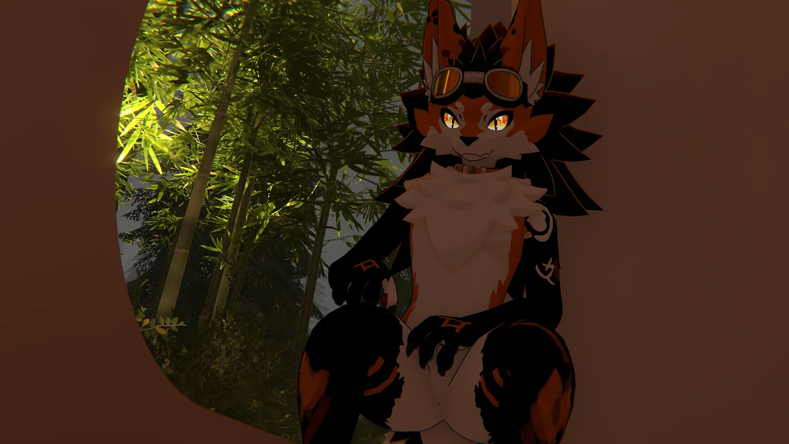 Sunset Golden Fox Eye screenshot 4