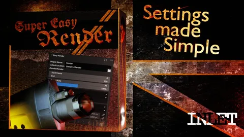 Super Easy Render - Blender addons