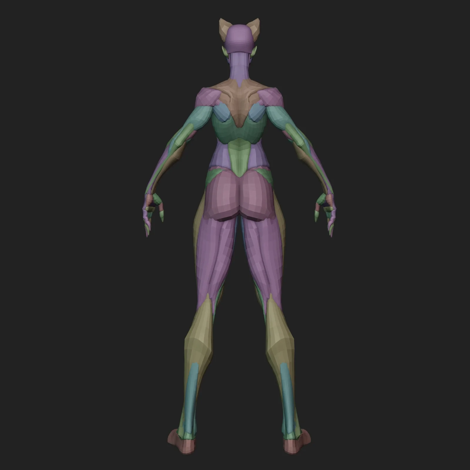 Super Female Character Blockout screenshot 5