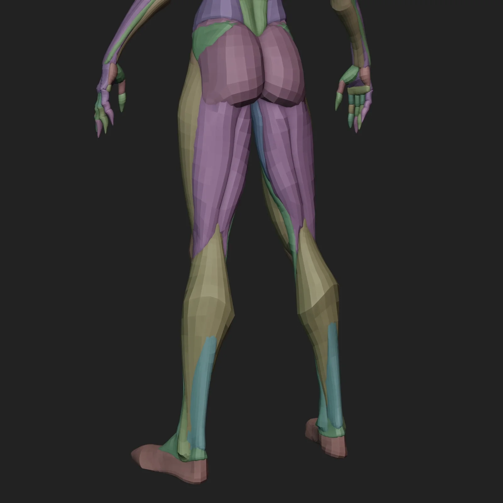 Super Female Character Blockout screenshot 8