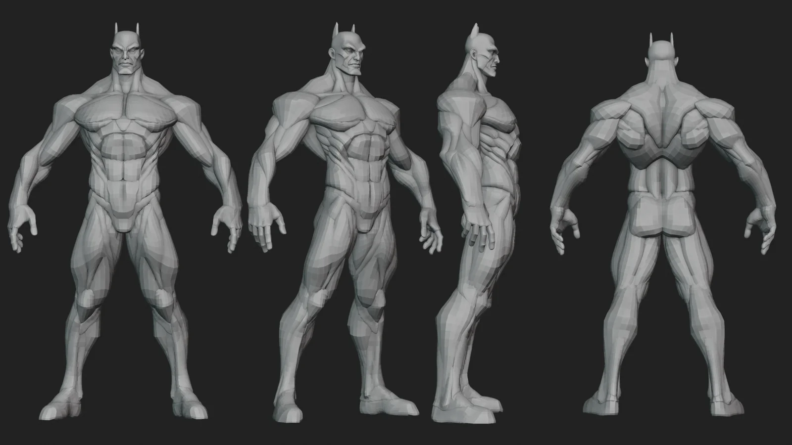 Super Hero Character Blockout screenshot 2