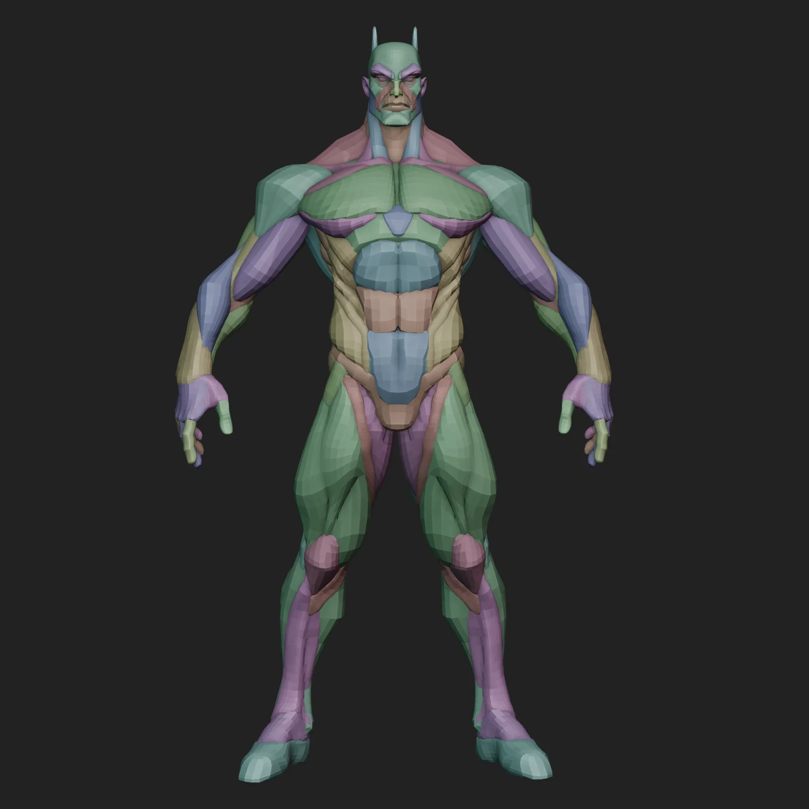 Super Hero Character Blockout screenshot 4