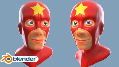 Super Hero Sculpt - Blender 3d models