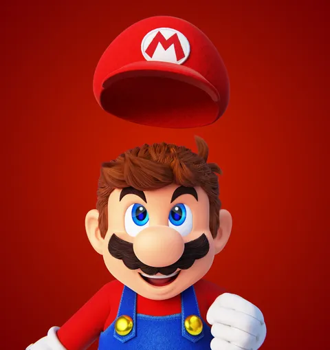 Super Mario Odyssey Promo Model - Blender 3d models