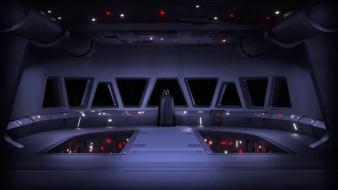 Super Star Destroyer Bridge - Blender scenes
