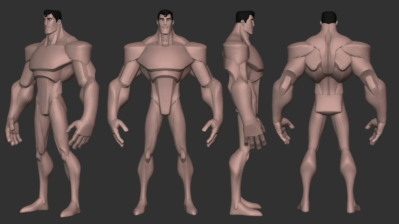 Super Stylized Anatomy Blockout screenshot 2
