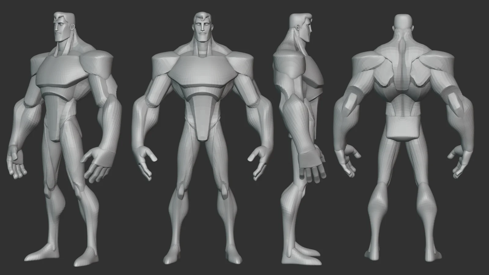 Super Stylized Anatomy Blockout screenshot 3