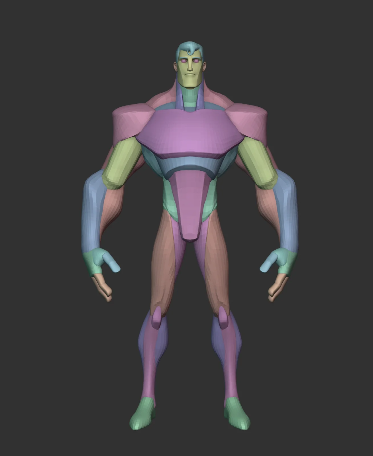 Super Stylized Anatomy Blockout screenshot 6