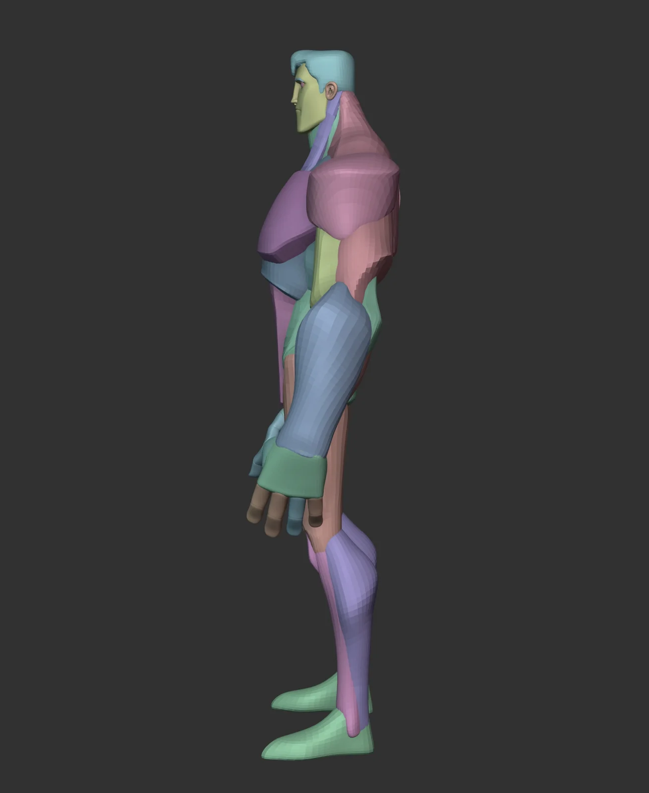 Super Stylized Anatomy Blockout screenshot 7