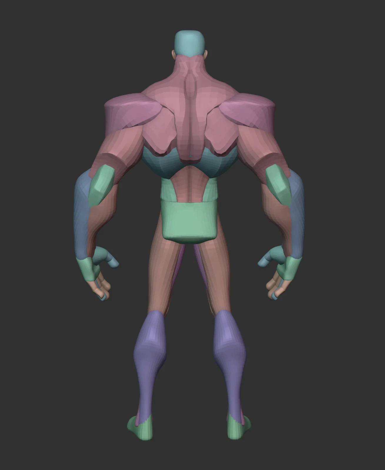 Super Stylized Anatomy Blockout screenshot 8